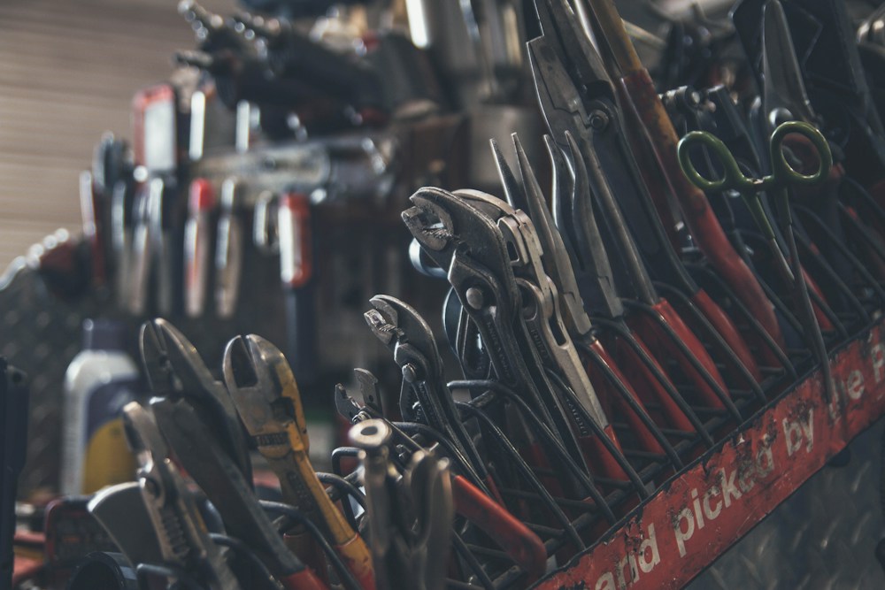 Hand tools and workshop equipment